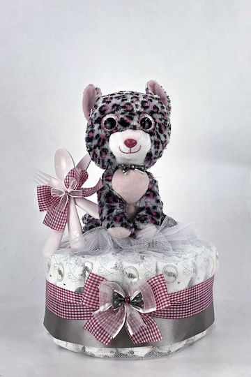 Dama Koupa Diaper Cake pentru Fetiță