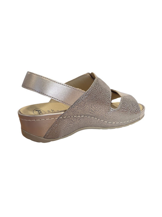 Women's Flat Sandals Tabac Brown
