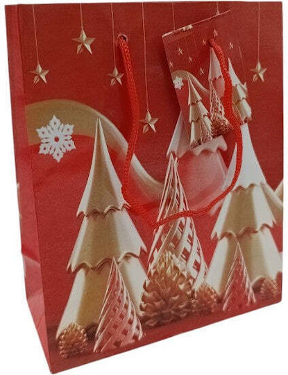 Christmas Gift Bag Designs 15x6x12cm (Miscellaneous Colours)