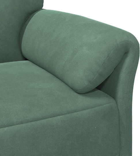 Sessel Aus Samt Hellblau 88x83x95cm