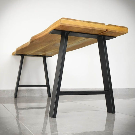 Seart Picior de mobilier din lemn 40x45cm Negru