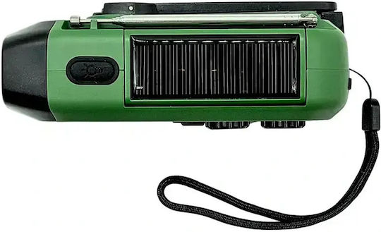 Aiwa R-99EM Tragbares Solarradio mit USB Grün
