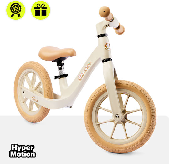 HyperMotion Kinder Balancefahrrad Beige