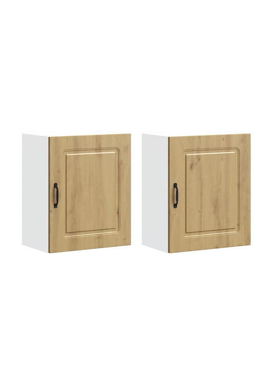 Kalmar Wand-Küchenschrank Aus Eichenholz 50x31x60cm