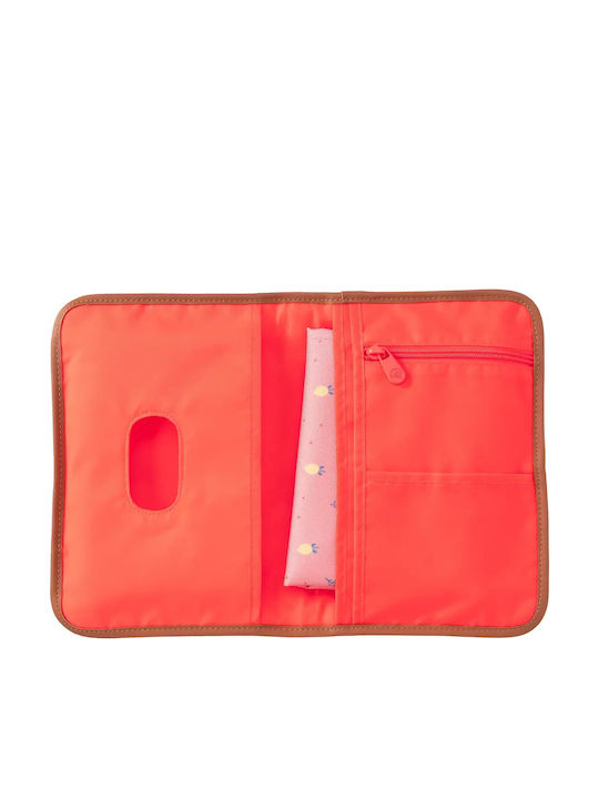 Fresk Tragbare Wickelauflage Pink 18x26cm