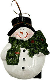 Ornament Ceramica Agățat Magnet 6 Modele 8x5,5x1,5 Cm
