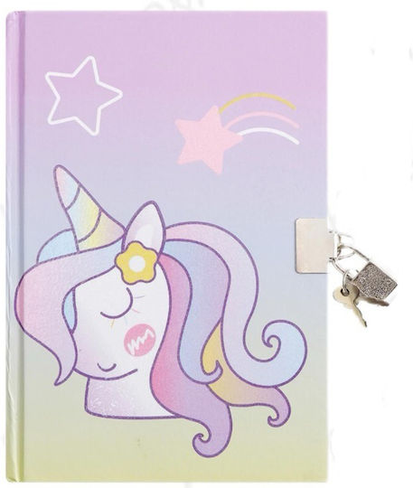 Kid's Notebook with Lock (Miscellaneous Designs)