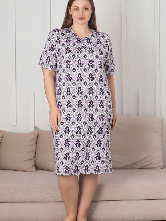 Asel Summer Women's Nightgown Multicolour