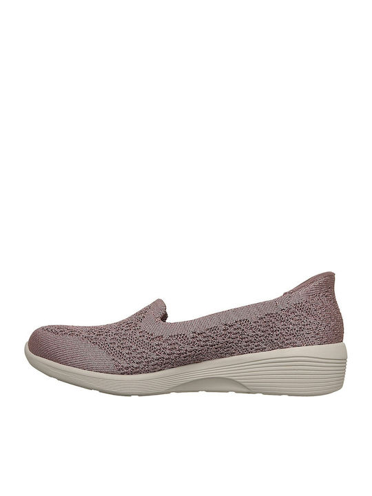 Arya Pantofi balerini pentru femei în Culoare Violet