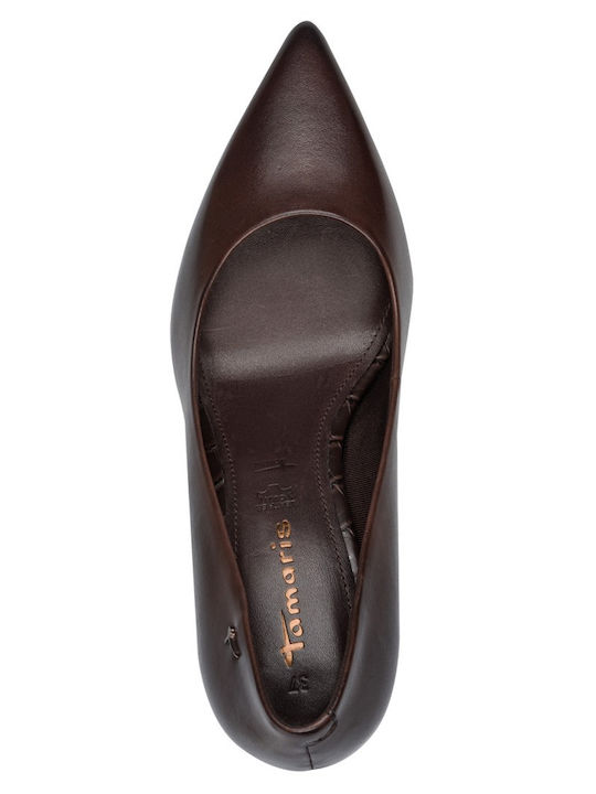 Leather Brown Heels