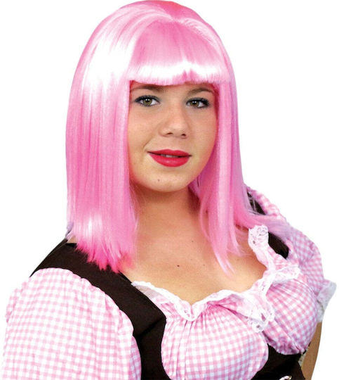 Layered Wig Pink