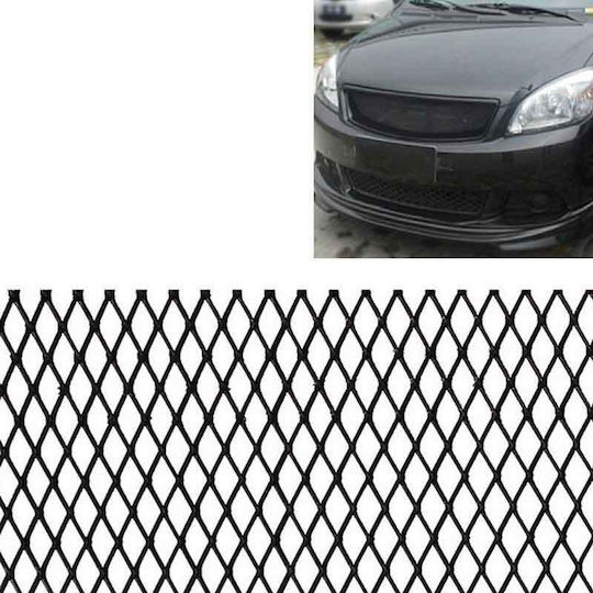 Dekorative Auto Grill 100Stück x 33Stück Schwarz Farbe