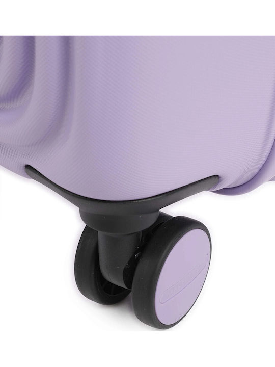 Mandarina Duck Logoduck+ Cabin Hard Suitcase Frosty Lilac 55cm Height
