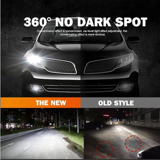 VenCore Car and Motorcycle Lamp HIR2-9012 Canbus LED 6000K Cold White 12-24V 45W