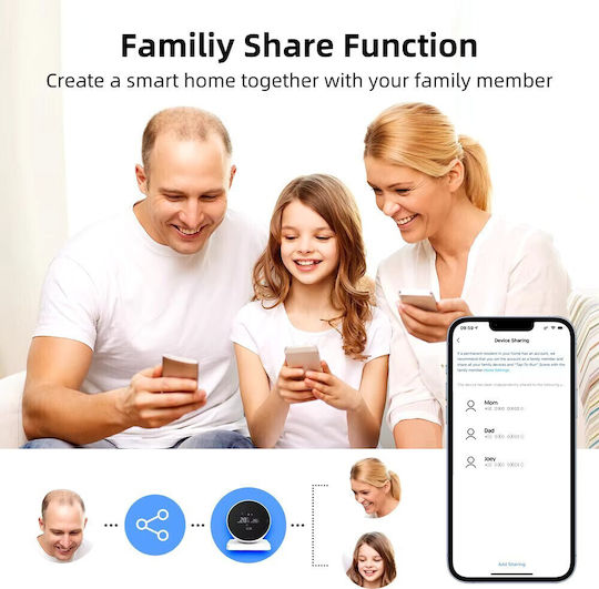 Termostat Digital de Cameră Smart cu Wi-Fi