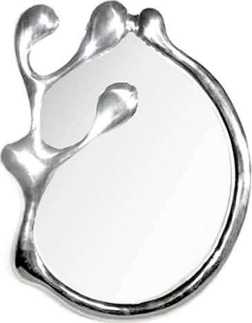 Zaros AL853 Wandspiegel Silber 52,5x40,5cm