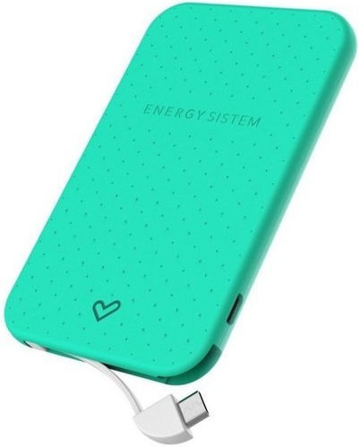 Energy Sistem Extra Battery Power Bank 2500mAh с USB-A порт Тюркоазен