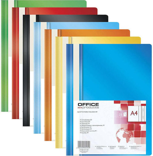 Office Products Папка Файл С Доклад А4 Зелен