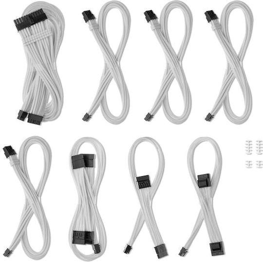 Cablemod - Cable Λευκό