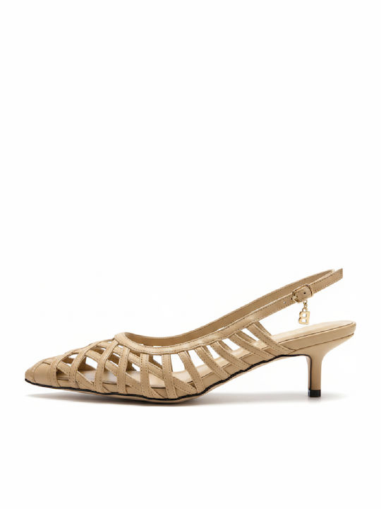 Heels with Medium Heel Brown