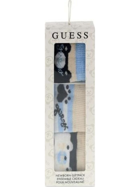 Guess Παιδικές Κάλτσες Μπλέ 3 Ζευγάρια Guess Παιδικές Κάλτσες Μπλέ 3 Ζευγάρια