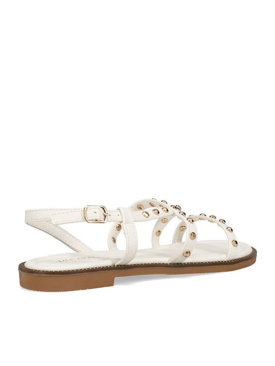 Weiß Damen Sandalen