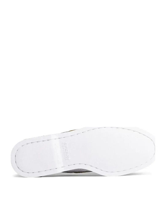 Authentic Original Suede Ανδρικά Boat Shoes σε Γκρι Χρώμα