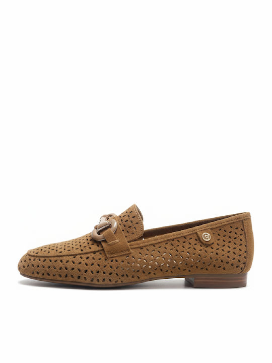 Women's Moccasins In Brown Colour