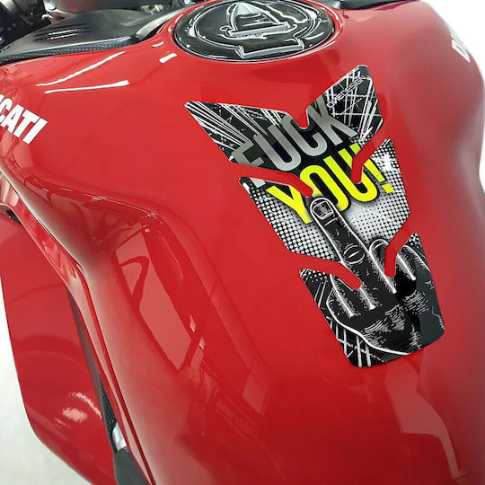 Autocolant Protector Rezervor Puig F-you Negru 20596n