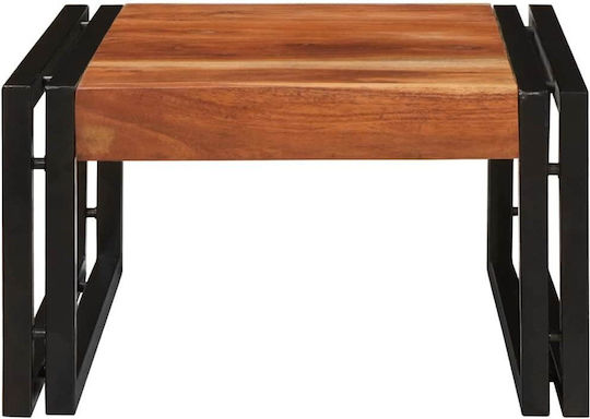 vidaXL Επιδαπέδια Ραφιέρα Μπάνιου Ξύλινη 40x50x23cm Καφέ