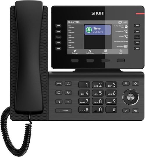Snom D815wb Cordless IP Telephone Black
