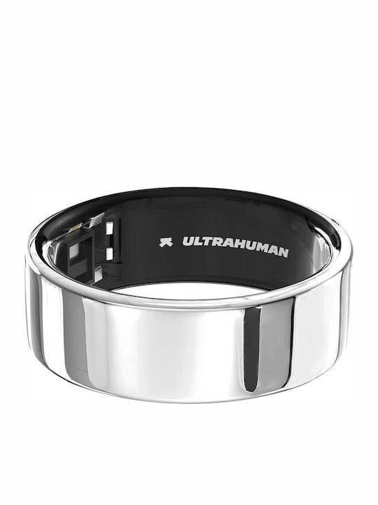 Ultrahuman Air Smart Ring 18.1mm Αδιάβροχο με Παλμογράφο Ασημί