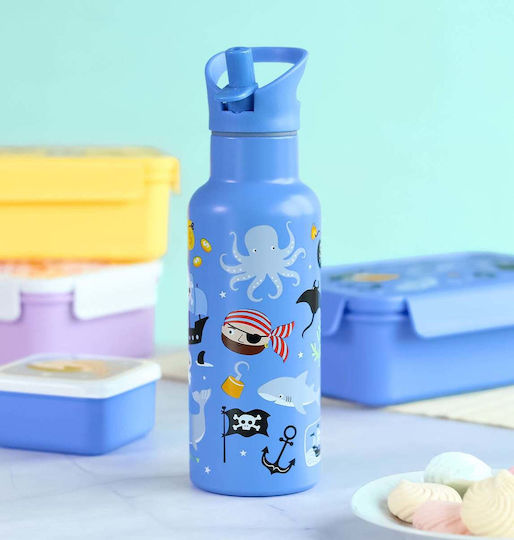 A Little Lovely Company Stainless Steel Kids' Dinner Set 0.5lt