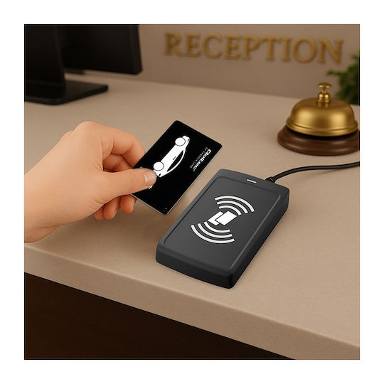 Qoltec Carduri de Proximitate pentru Stație de Încărcare Ev 5 Bucăți Hotel Parcare
