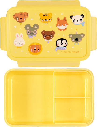 A Little Lovely Company Stainless Steel Kids' Dinner Set 0.35lt