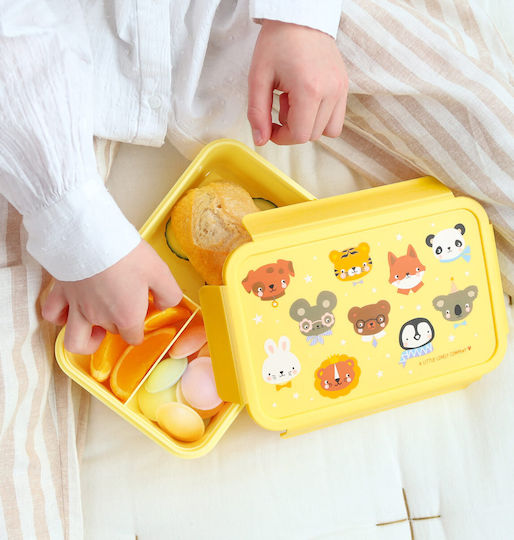 Stainless Steel Kids' Dinner Set 0.35lt 20 x 7.3 x 7.3cm