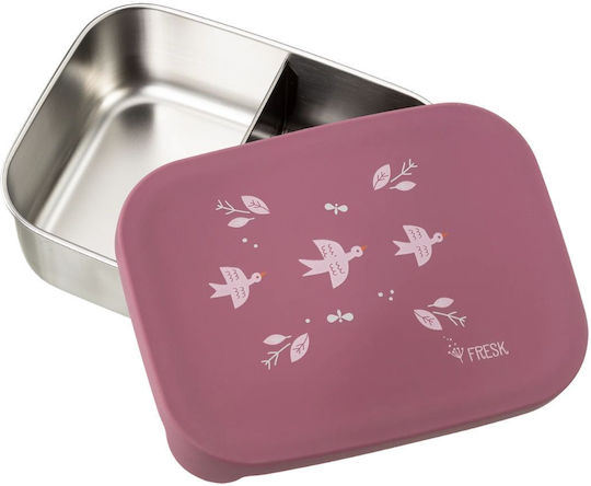 Fresk Kids' Food Container from Silicone 19 x 14.5 x 5 cm