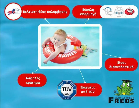 Centură de înot Swimtrainer Albastru deschis