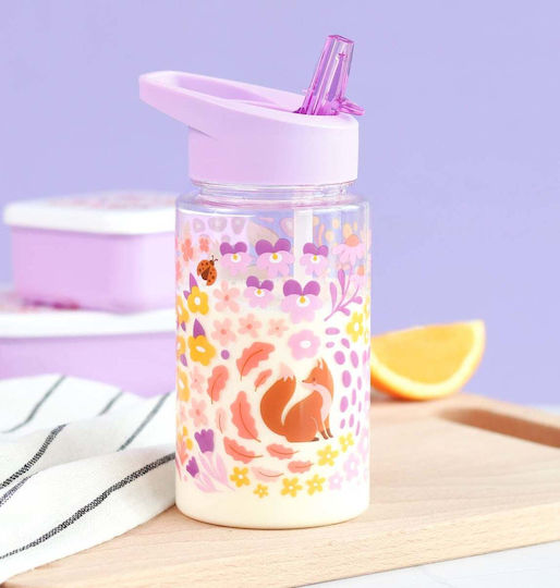 A Little Lovely Company Kids Water Bottle Plastic