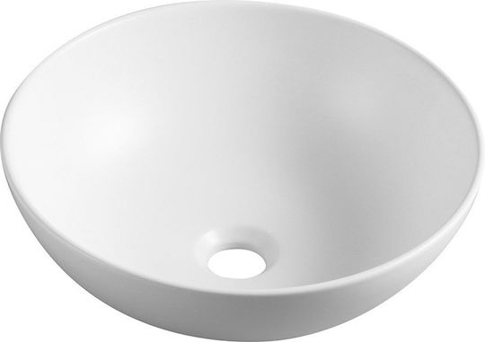 Piccadilly GA-788B Countertop Sink Porcelain 39x39x17cm White