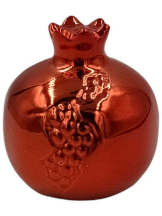 Christmas Decorative Pomegranate Porcelain 8.5x8cm 2 Colours Gold