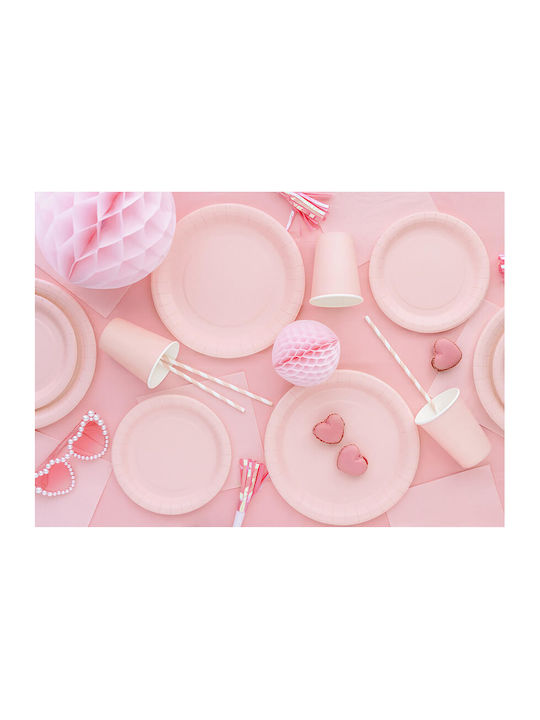 PartyDeco Tischtuch Pink 137x183cm