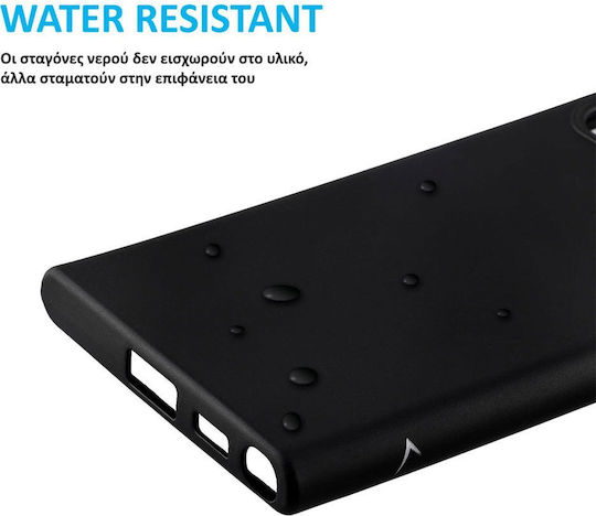 Volte-Tel Silicone Camera Guard Back Cover with Neck Strap Black for Poco X8 Pro Max