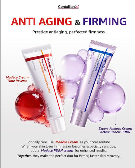 Centellian24 Expert Madeca Active Renew PDRN Ενυδατική & Συσφικτική Κρέμα Προσώπου με Υαλουρονικό Οξύ & Νιασιναμίδη 50ml