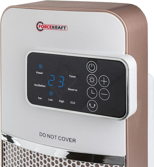 Forcekraft Ceramic Fan Heater General Use Floor Standing 2000W