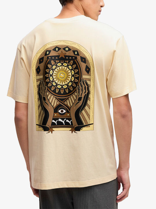 PUMA Graphic T-shirt Buttercream