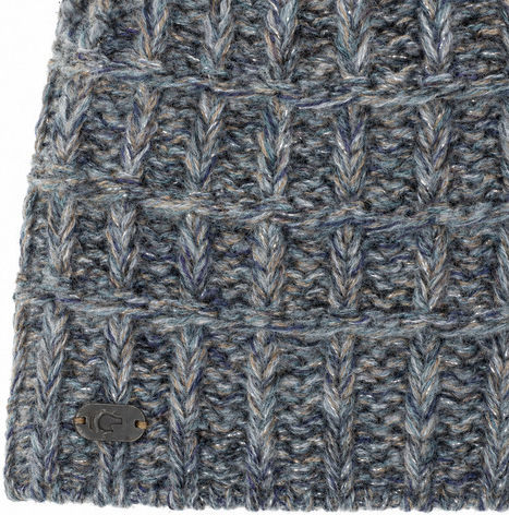 Beanie Damen Strickmütze in Blau