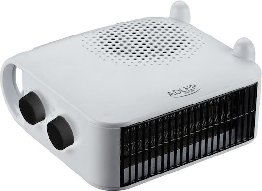 Adler Αερόθερμο Δωματίου Δαπέδου Λευκό 2000W