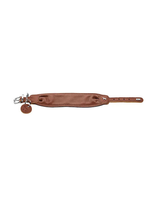 Кожено Ошейник Hunter Ergonomic Arvika S1 Кафяв