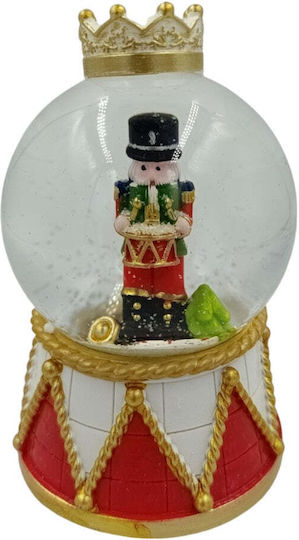Dekorativer Weihnachts-Nussknacker mit Beleuchtung Batteriebetrieb Höhe 14cm